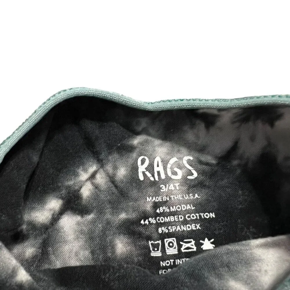 Rags 3/4T Tie Dye Geostar Shortie Romper